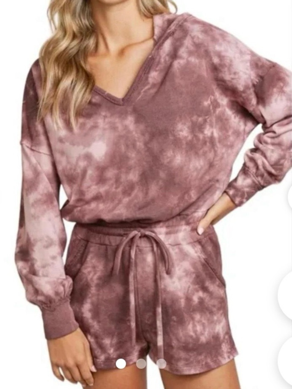 FP Movement by Free People Brownie Tie-Dye Jumpsuit Romper